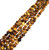 1 Dozen 7x10mm Irregular Nuggets Semiprecious Gemstone Beads - Natural Tiger Eye