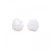 Preciosa 3mm Bicones - White Opal