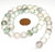 1 Dozen 10mm Round Semiprecious Gemstone Beads - PEACE JADE