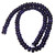 Blue Goldstone 8x5mm Puff Rondelle Semiprecious Gemstone Beads