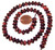 1 Dozen Red Tiger Eye 8x5mm Puff Rondelle Semiprecious Gemstone Beads