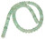 1 Dozen Aventurine 8x5mm Puff Rondelle Semiprecious Gemstone Beads