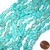 1 Strand of Blue Turquoise Colored Howlite 7x10mm Irregular Nuggets Semiprecious Gemstone Beads