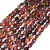 1 Strand of Red Tiger Eye 7x10mm Irregular Nuggets Semiprecious Gemstone Beads