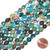 1 Strand of Chrysocolla 7x10mm Irregular Nuggets Semiprecious Gemstone Beads
