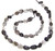 1 Strand of Tourmalated Quartz 7x10mm Irregular Nuggets Semiprecious Gemstone Beads
