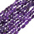 Amethyst 7x10mm Irregular Nuggets Semiprecious Gemstone Beads