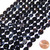 1 Strand of Black Onyx 7x10mm Irregular Nuggets Semiprecious Gemstone Beads