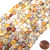 1 Strand of Crazy Lace Agate 7x10mm Irregular Nuggets Semiprecious Gemstone Beads