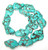 1 Strand of Semiprecious Gemstone Large Nugget Beads - Turquoise Colored Howlite