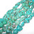Semiprecious Gemstone Large Nugget Beads - Turquoise Colored Howlite