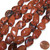 1 Strand of Semiprecious Gemstone Large Nugget Beads - Mahogany Obsidian
