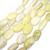 Semiprecious Gemstone Large Nugget Beads - Lemon Jasper