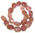 1 Strand of Semiprecious Gemstone Large Nugget Beads - Strawberry Quartz