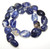 1 Strand of Semiprecious Gemstone Large Nugget Beads - Sodalite