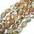Semiprecious Gemstone Large Nugget Beads - Faceted Rhyolite