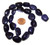 1 Strand of Semiprecious Gemstone Large Nugget Beads - Blue Goldstone