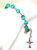 Malachite Beaded Rosary Bracelet Making Kit