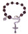 Garnet Beaded Rosary Bracelet Making Kit