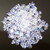 4mm Czech Glass Button Beads - Crystal Full AB