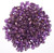4mm Czech Glass Button Beads - Crystal GT Regal