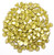 4mm Czech Glass Button Beads - Alabaster Chartreuse