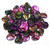 Czech Glass 14x13mm Petals - Crystal Magic Purple