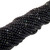 4mm Round Semiprecious Gemstone Beads - Obsidian