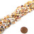 1 Strand of 4mm Round Semiprecious Gemstone Beads - Crazy Lace Agate