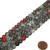 1 Strand of 8mm Round Semiprecious Gemstone Beads - African Bloodstone