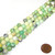 1 Strand of 8mm Round Semiprecious Gemstone Beads - Chrysotine