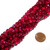 4 Dozen Czech 6mm Fire-Polished - Crystal Pomegranate Metallic Ice