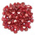 Czech 7mm Pinch Beads - Crystal GT Razzmatazz Czech 7mm Pinch Beads - Crystal GT Razzmatazz