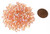 7.5 Grams of 2.5x6mm Czech Glass Rizo Beads - Rosaline AB 7.5 Grams of 2.5x6mm Czech Glass Rizo Beads - Rosaline AB