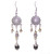 Thundering Clouds Earrings Beaded Jewelry Making Kit