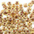 Matubo Size Seed Beads - Crystal Dark Travertine Matubo Size Seed Beads - Crystal Dark Travertine