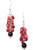 Scorching Lava Earrings Beaded Jewelry Making Kit