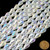 1 Strand of 15x10mm Glass Crystal Teardrops - Crystal AB