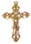 Antique Gold Crucifix 70