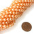 1 Strand of Czech Glass 6mm Pearl Beads - Peach 1 Strand of Czech Glass 6mm Pearl Beads - Peach