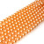 1 Strand of Czech Glass 8mm Pearl Beads - Peach 1 Strand of Czech Glass 8mm Pearl Beads - Peach