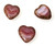 Czech Glass 16x15mm Heart Beads - Mixed Pink Picasso Czech Glass 16x15mm Heart Beads - Mixed Pink Picasso