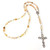 Yellow Quartz and Citrine Beaded Rosary Making Kit Yellow Quartz and Citrine Beaded Rosary Making Kit