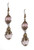 Bronze Rose DIY Beaded Earrings Jewelry Making Kit