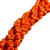 Czech Glass 8mm Hawaii Flower Beads - Mixed Orange Czech Glass 8mm Hawaii Flower Beads - Mixed Orange