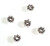 Antique Silver-Plated 2x4mm Beaded Rondelle Spacer Beads Antique Silver-Plated 2x4mm Beaded Rondelle Spacer Beads
