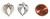 10 Silver-Plated 21x17mm Angel Wing Charms 10 Silver-Plated 21x17mm Angel Wing Charms