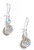 Snow Flurry DIY Earrings Beaded Jewelry Making Kit