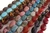 10 Strand Combo Pack of 18x25mm Puff Oval Semiprecious Gemstone Beads