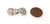 1 Antique Silver-Plated 14x30mm SUPER Strong Fold-Over Magnetic Clasp 1 Antique Silver-Plated 14x30mm SUPER Strong Fold-Over Magnetic Clasp